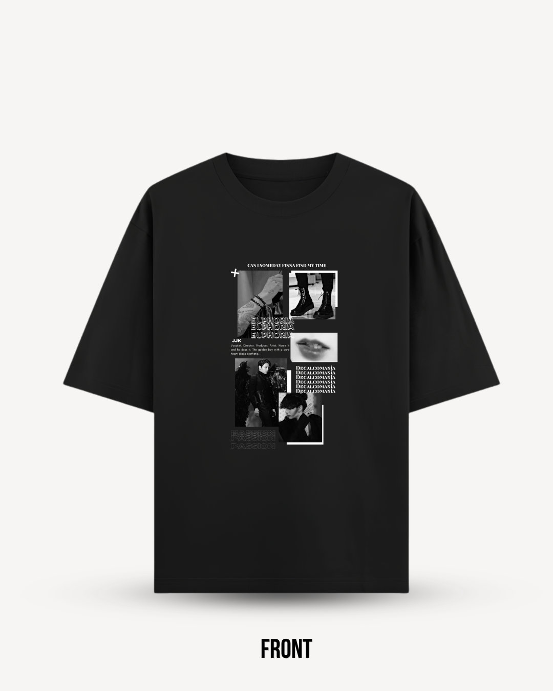 Eboy JJK Unisex Oversized T-Shirt | BTS Inspired Army Merch