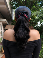 Arirang ONE Black Scrunchie | BTS Inspired Army Merch