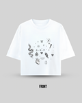 Jungkook Tattoos Crop Tee | BTS Inspired ARMY merch